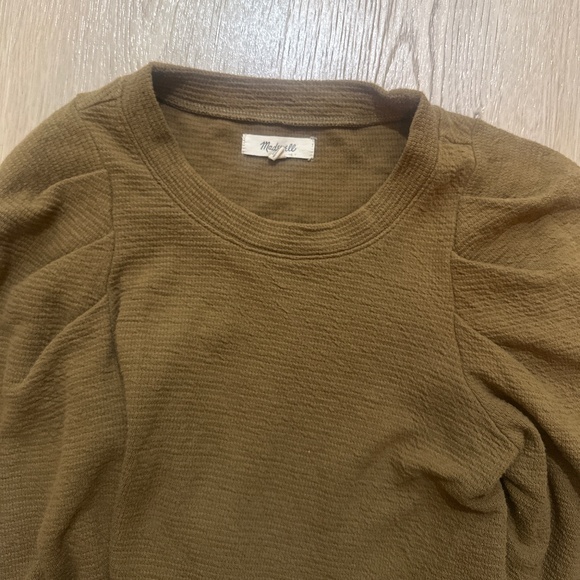 Madewell long sleeve top with sleeve detail - Picture 4 of 4